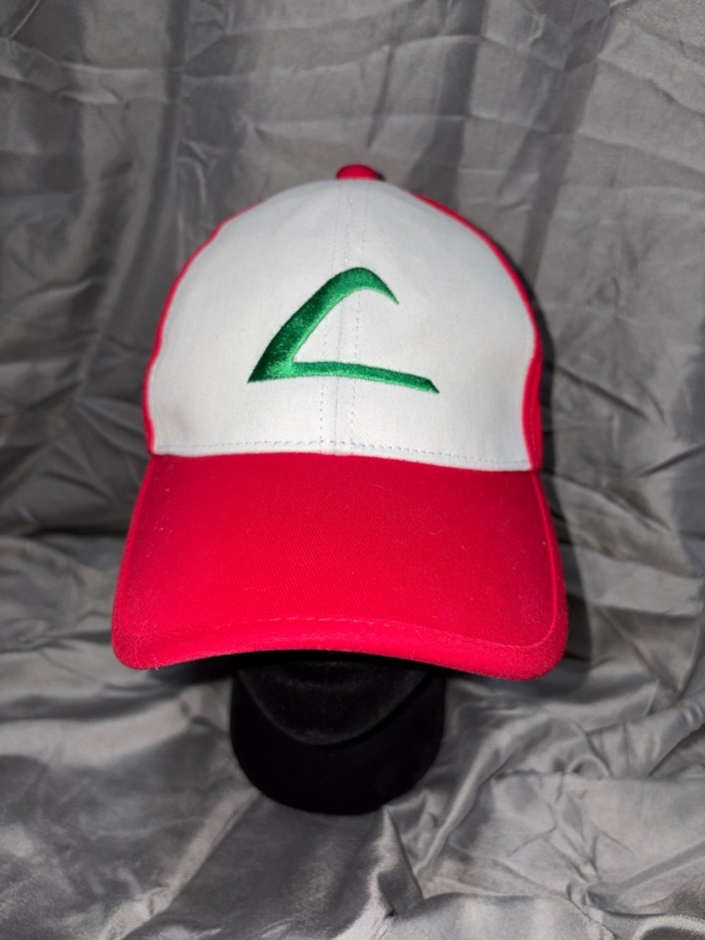 Pokemon Red White Green Ash Ketchum Style Baseball Cap